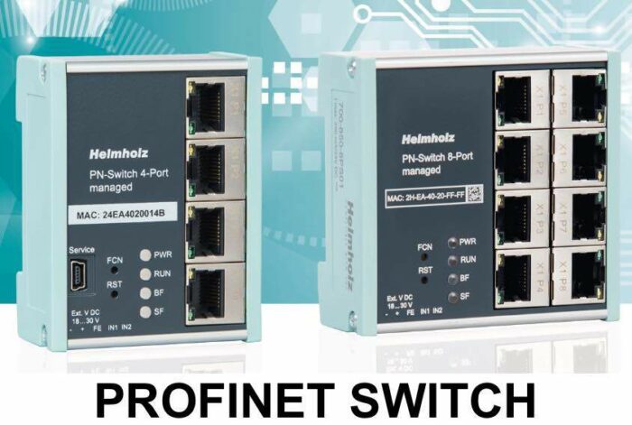 PROFINET Switch 4-8-16 port